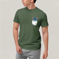 Camiseta Algodão Unissex T shirt Lilo & Stitch Bolso