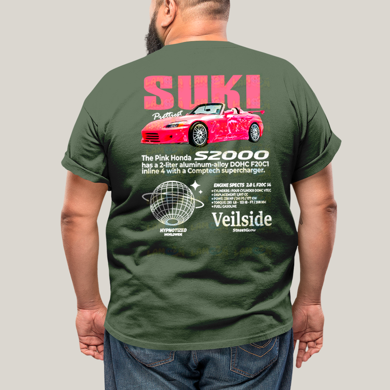 Camisa Algodão Unissex T shirt PLus Size Carros Suki & Bullet BFF ou casal FC