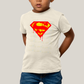 Camiseta Infantil Algodão Unissex T shirt Superman Logo Clássica 3