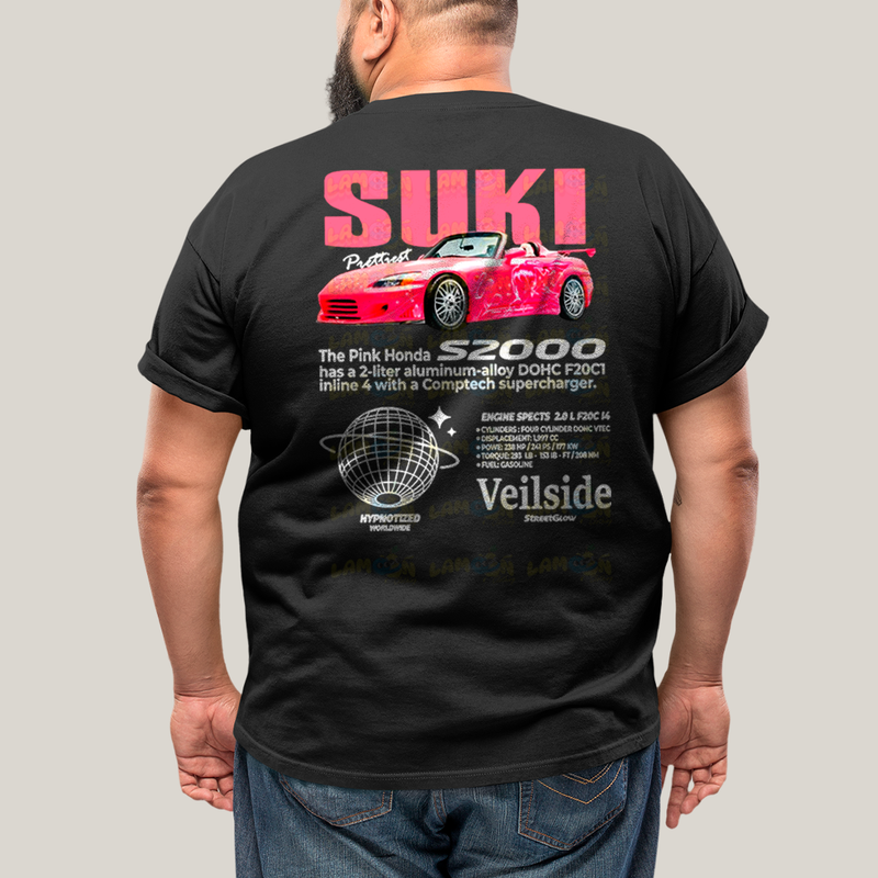 Camisa Algodão Unissex T shirt PLus Size Carros Suki & Bullet BFF ou casal FC
