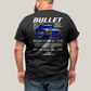 Camisa Algodão Unissex T shirt PLus Size Carros Suki & Bullet BFF ou casal FC