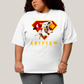 Camiseta Plus Size Algodão Unissex T shirt Superman & Krypto o Supercão
