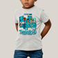 Camiseta Infantil Algodão Unissex T shirt Quarteto Fantástico Primeiros Passos Cartunesco