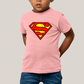 Camiseta Infantil Algodão Unissex T shirt Superman Logo Clássica 2