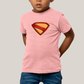Camiseta Infantil Algodão Unissex Superman Legacy Logo 2