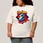 Camiseta Plus Size Algodão Unissex T shirt Superman & Krypto Supercão Abraço