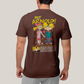 Camiseta Estampada Unissex Arnold e Helga BFF ou casal FC