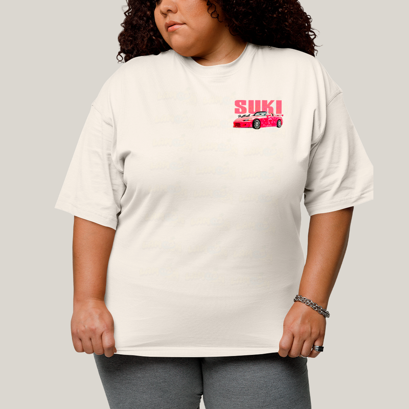 Camisa Algodão Unissex T shirt PLus Size Carros Suki & Bullet BFF ou casal FC