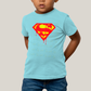 Camiseta Infantil Algodão Unissex T shirt Superman Logo Clássica 3