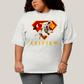 Camiseta Plus Size Algodão Unissex T shirt Superman & Krypto o Supercão