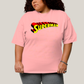 Camiseta Plus Size Algodão Unissex T shirt Superman Logo Clássica 1