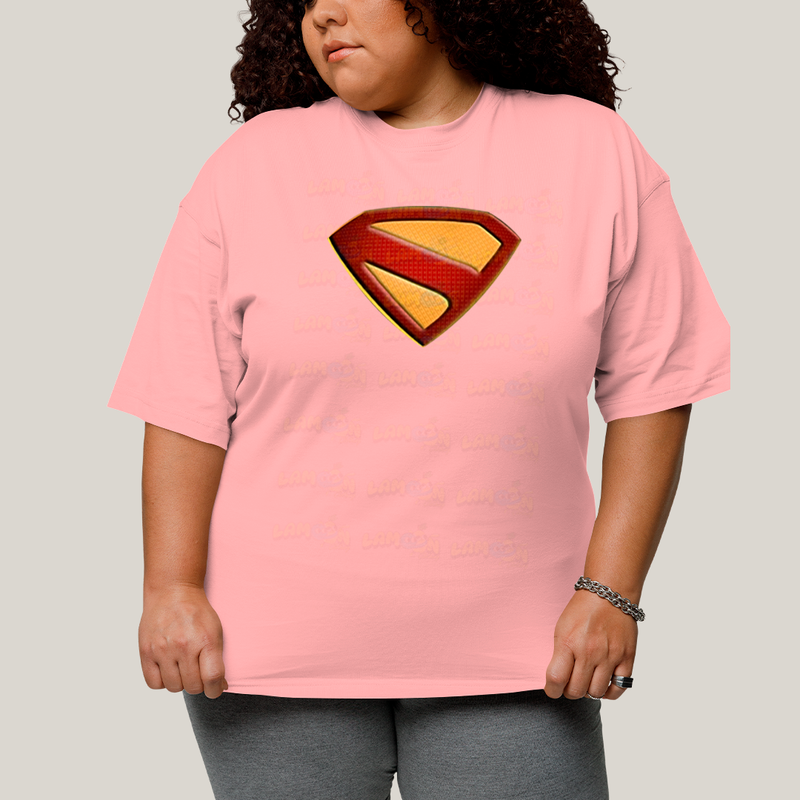 Camiseta Plus Size Algodão Unissex Superman Legacy Logo 2