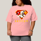 Camiseta Plus Size Algodão Unissex T shirt Superman & Krypto o Supercão