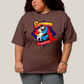 Camiseta Plus Size Algodão Unissex T shirt Superman & Krypto Supercão Abraço