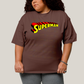 Camiseta Plus Size Algodão Unissex T shirt Superman Logo Clássica 1