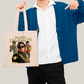 Sacola Ecobag Bolsa 38X40 Algodão Michael Jackson king of pop