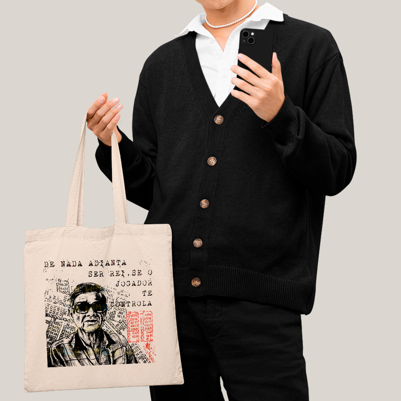 Sacola Ecobag Bolsa 38X40 Algodão- Dr Castor