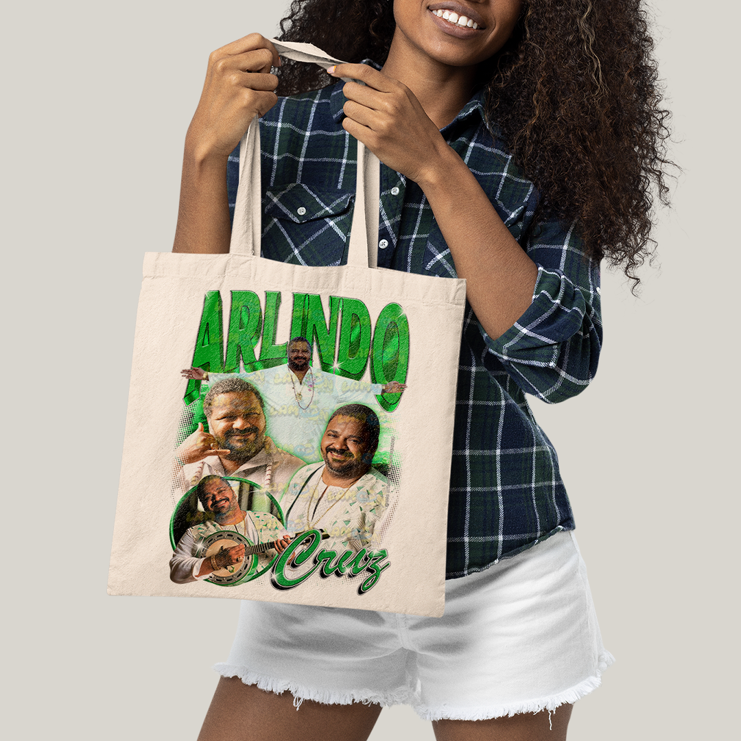 Sacola Ecobag Bolsa 38X40 Algodão- Arlindo Cruz