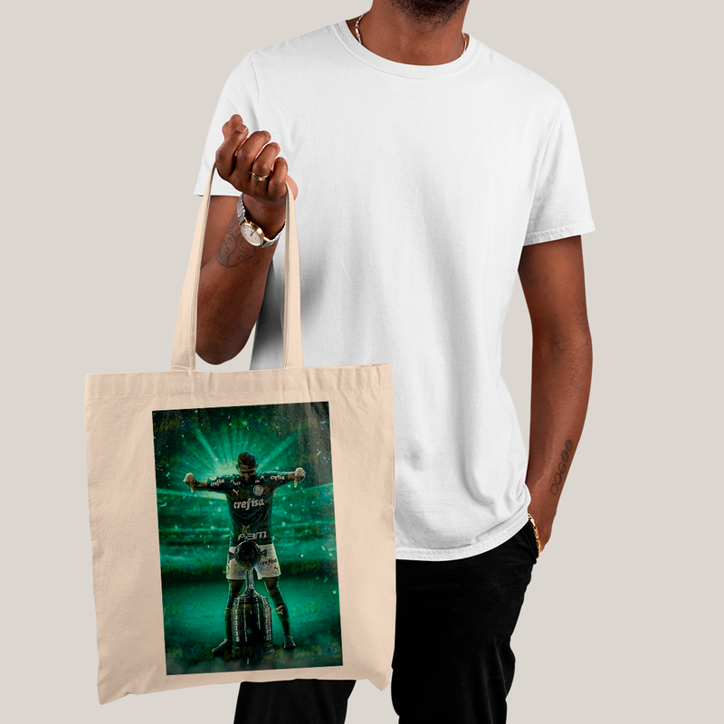 Sacola Ecobag Bolsa 38X40 Algodão-  Rony Futebol