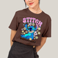 Camiseta Algodão Unissex T shirt Stitch Cute Vintage