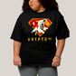 Camiseta Plus Size Algodão Unissex T shirt Superman & Krypto o Supercão