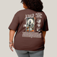 Camisa Algodão Unissex T shirt PLus Size Jack Skellington & Sally BFF ou casal FC