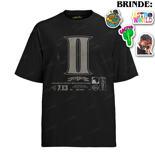Camiseta Algodão Travis Scott Jack Boys 2