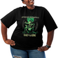 Camiseta Plus Size Avenged Seven Fold Caveira Hail the King