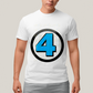 Camiseta Algodão Unissex T shirt Fantastic Four FC quarteto Fantástico Marvel