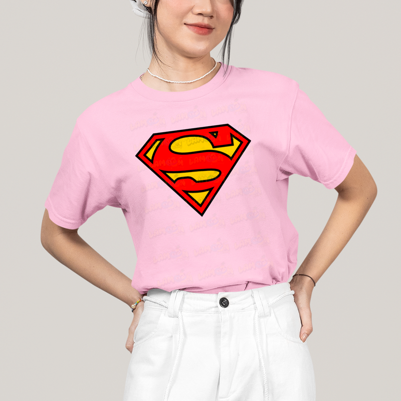 Camiseta Algodão Unissex T shirt Superman Logo Clássica 2