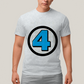 Camiseta Algodão Unissex T shirt Fantastic Four FC quarteto Fantástico Marvel