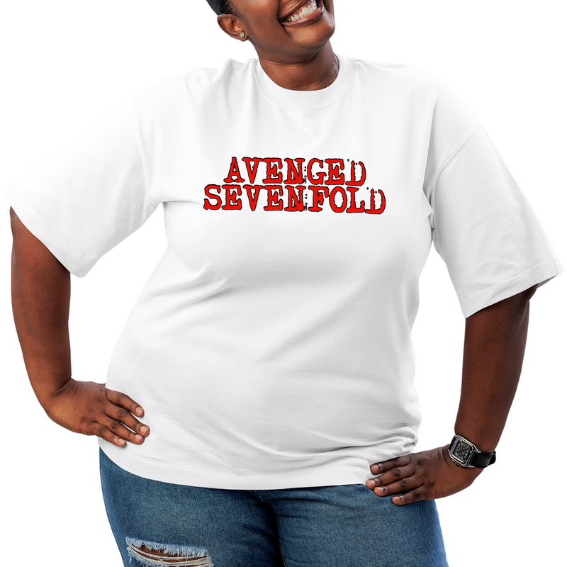 Camiseta Plus Size Avenged Seven Fold Nome