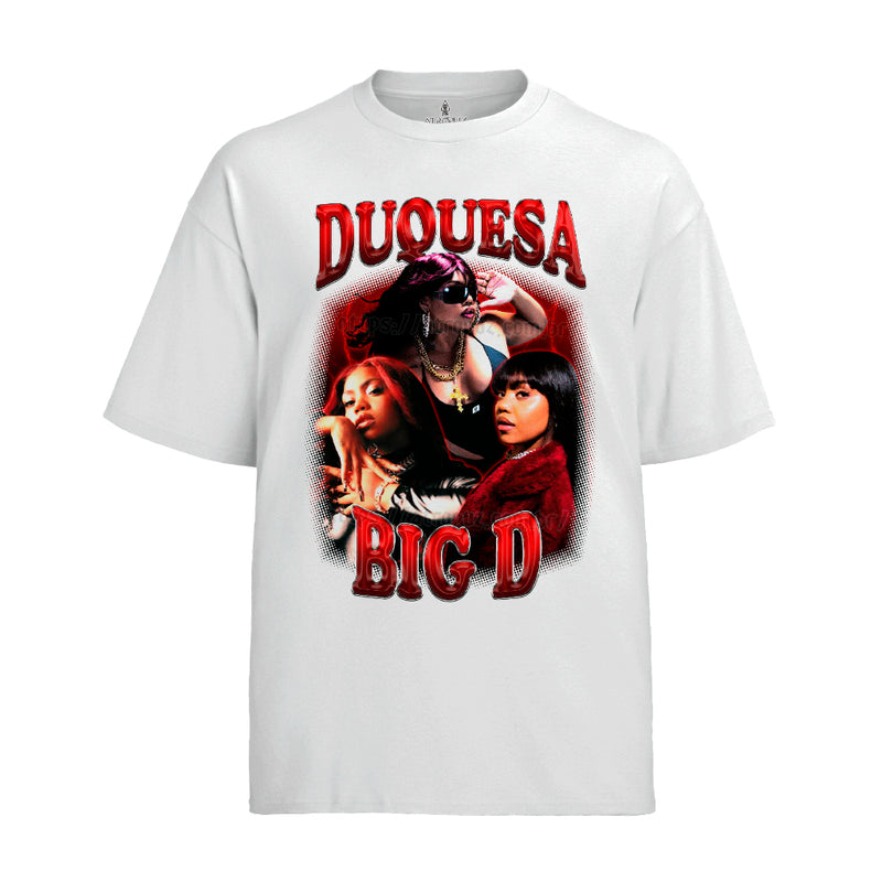 Camiseta Algodão Unissex Tshirt Duquesa Big D