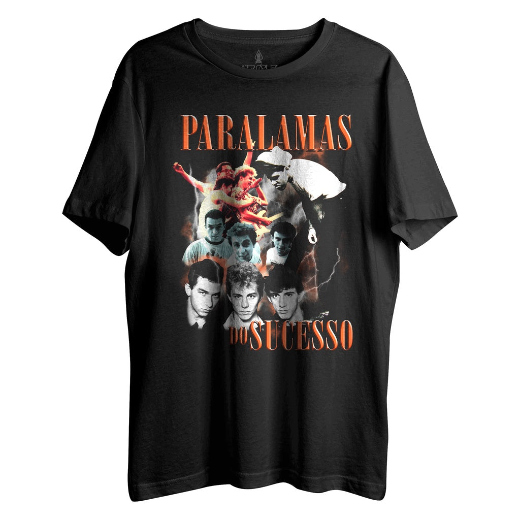 Camiseta Algodão Unissex Tshirt Banda Paralamas Do Sucesso