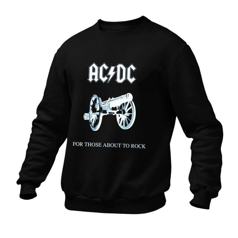 Moletom Gola Redonda For Those About to Rock Banda AC 2026