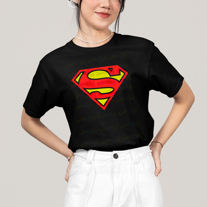 Camiseta Algodão Unissex T shirt Superman Logo Clássica 2