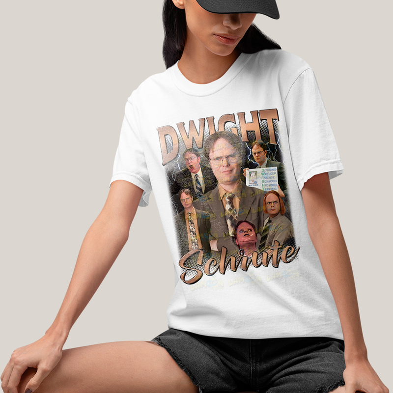 Camiseta Algodão Unissex T shirt -The Office Dwight Schrute
