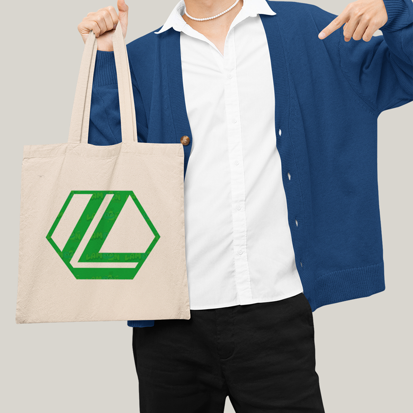 Sacola Ecobag Bolsa 38X40 Algodão- Superman Lex Luthor Logo Verde