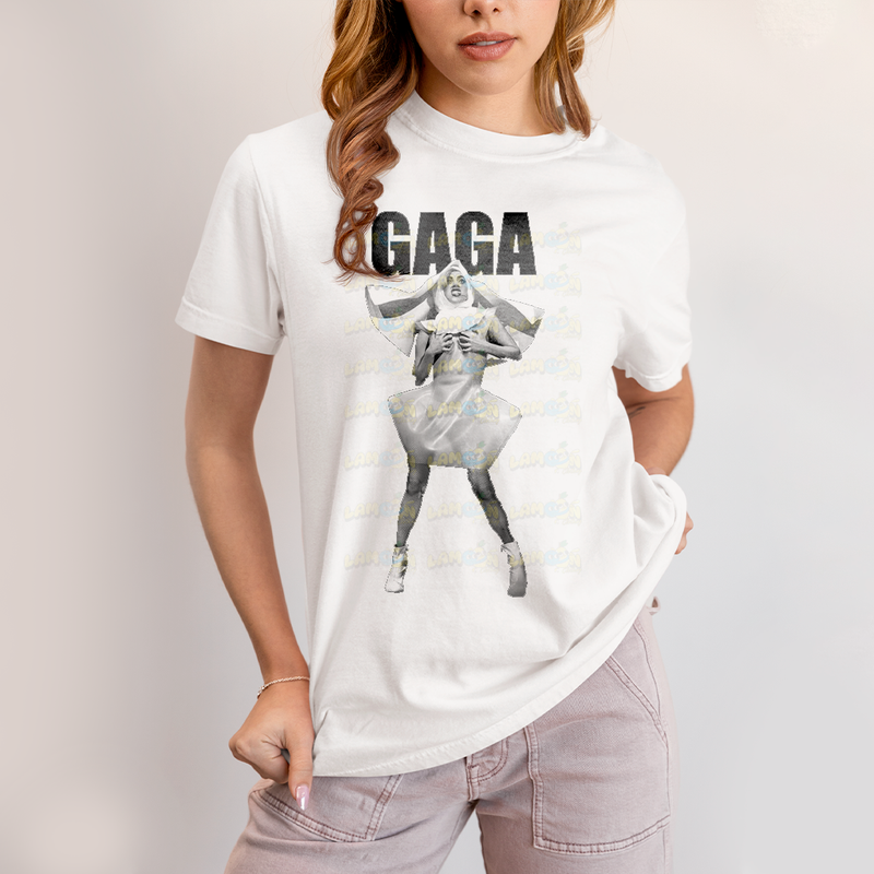 Camiseta Algodão Unissex Tshirt Lady Gaga Judas