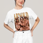 Camiseta Algodão Unissex T shirt- ator Arnold Schwarzenegger Dourado academia musculo
