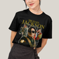 Camiseta Algodão Unissex T shirt Michael Jackson king of pop