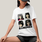 Camiseta Algodão Unissex T shirt - Os Ramones