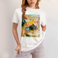 Camiseta Algodão Unissex T shirt Sabrina Carpenter Expresso Amarelo