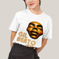 Camiseta Algodão Unissex T shirt -Gilberto GIl Dourado cantor brasileiro