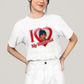 Camiseta Algodão Unissex T shirt Justin Bieber I Love my Boyfriend