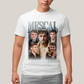 Camiseta Algodão Unissex T shirt - Paul Mescal Ator azul