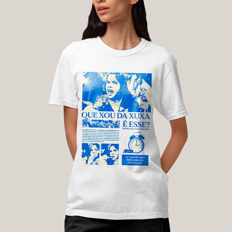 Camiseta Algodão Unissex T shirt - Que Show da Xuxa é Esse Meme