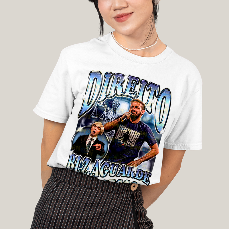 Camiseta Algodão Unissex T shirt - Direito Meme  advogado paloma blz aguarde o processo