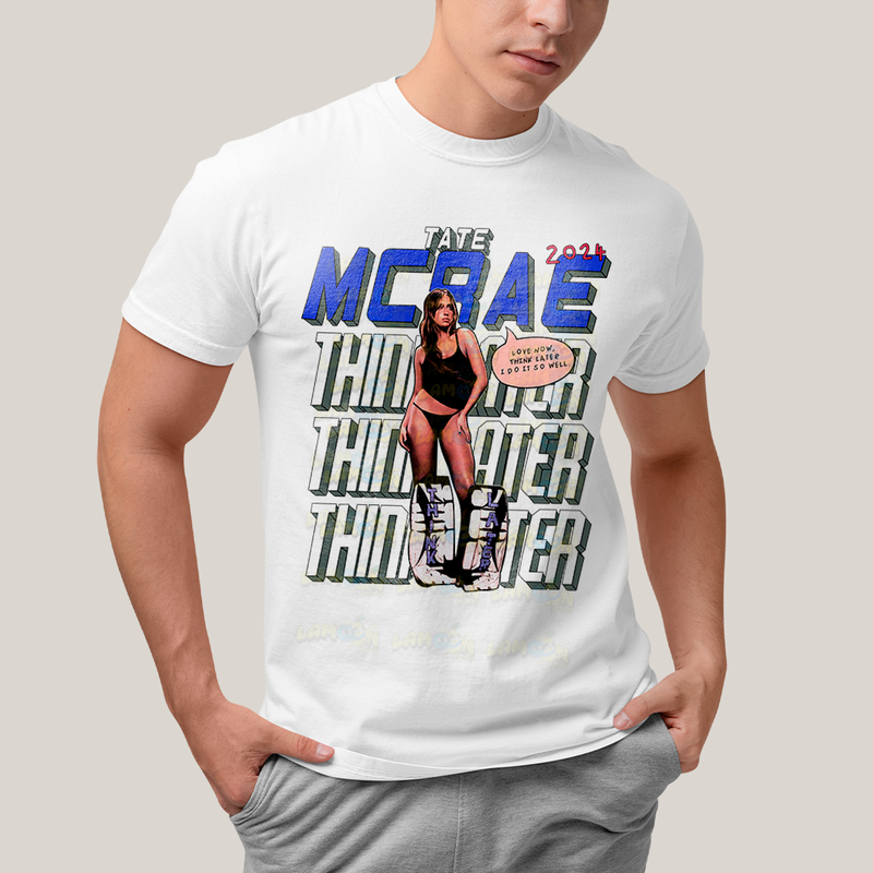 Camiseta Algodão Unissex T shirt Tate Mcrae Think Later