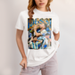 Camiseta Algodão Unissex Tshirt Messi Campeão do Mundo Argentina